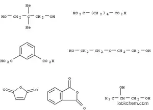 Molecular Structure of 110152-61-9 (1,3-Benzenedicarboxylic acid, polymer with 2,2-dimethyl-1,3-propanediol, 2,5-furandione, hexanedioic acid, 1,3-isobenzofurandione, 2,2'-oxybis(ethanol) and 1,2-propanediol)